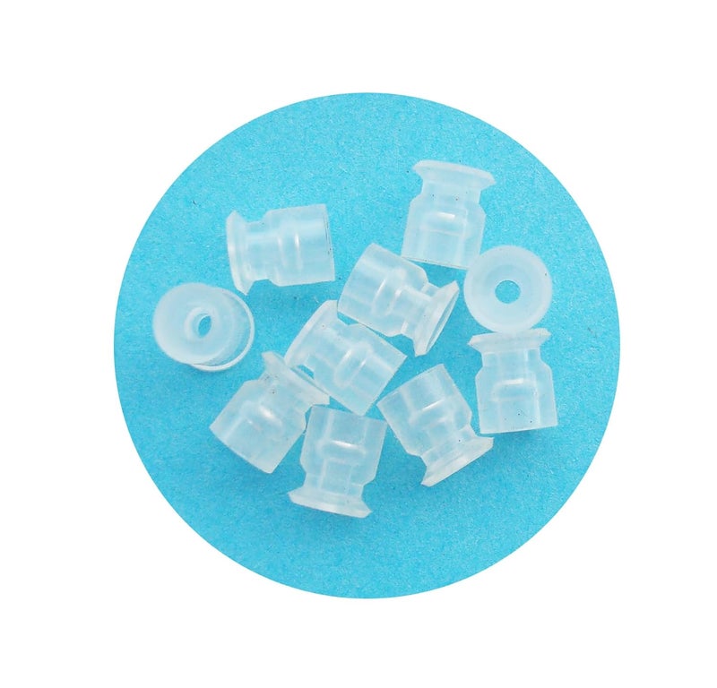 SICOLAS 10 pcs VP Series Silicone Robotic Arm Vacuum Suction Cup,VP-R Single-Layer Vaccum Suction Cup Grip Device (VP6R) - Image 1